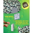 thumbnail image 4 of Carpa inflable Skywin para niños Camo gris oscuro con ventilador, 4 of 6