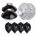 thumbnail image 2 of 4PCS 5 3/4 5.75" Round LED Headlights Halo DRL Hi/Lo Beam For 1965-1978 Ford LTD, 2 of 18