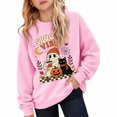 thumbnail image 4 of Venzia Women Cute Fall Sweatshirt, Retro Pumpkin Black Cat Cartoon Graphic Crewneck Casual Autumn Pullover Top, 4 of 6