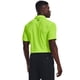 thumbnail image 2 of Polo de golf Under Armour Tech Lime Surge, negro, pequeño y alto, 2 of 6