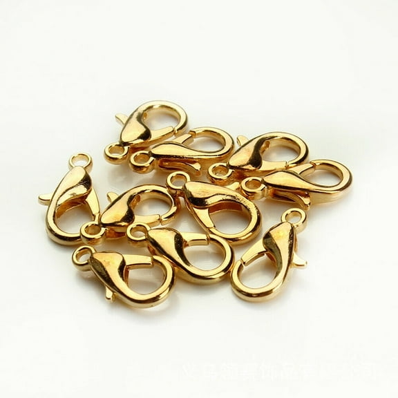 Magik 50 Pack Lobster Clasp Necklace Bracelets Jewelry Accessories DIY 10/12/14mm