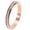 Rose Gold, variant on Women's Stainless Steel Elegant Sweet Full Circle of Zirconia Ring Rose Gold Size 12