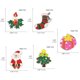 thumbnail image 2 of Pin de Navidad Broches para elementos navideños Pin muñeco de nieve campanas árbol de Navidad joyería pin decoraciones navideñas, 2 of 5