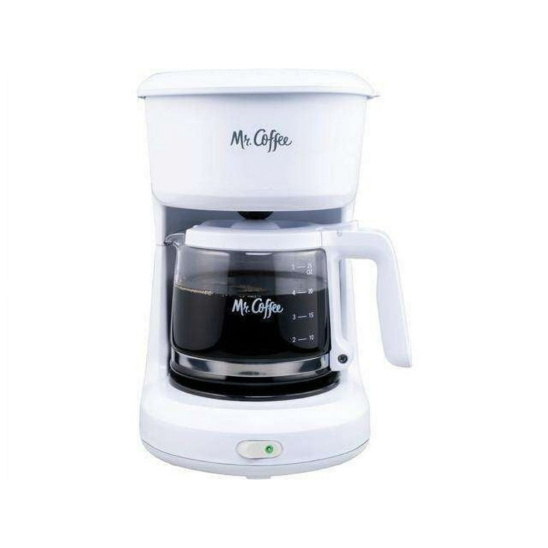 Mr. Coffee 5-Cup White Switch Coffee Maker 2134286 
