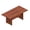 Dark Cherry, variant on GOF 6 Ft. Rectangular Office Conference Table, Modern Meeting Room Desk, Durable Laminate (Walnut)