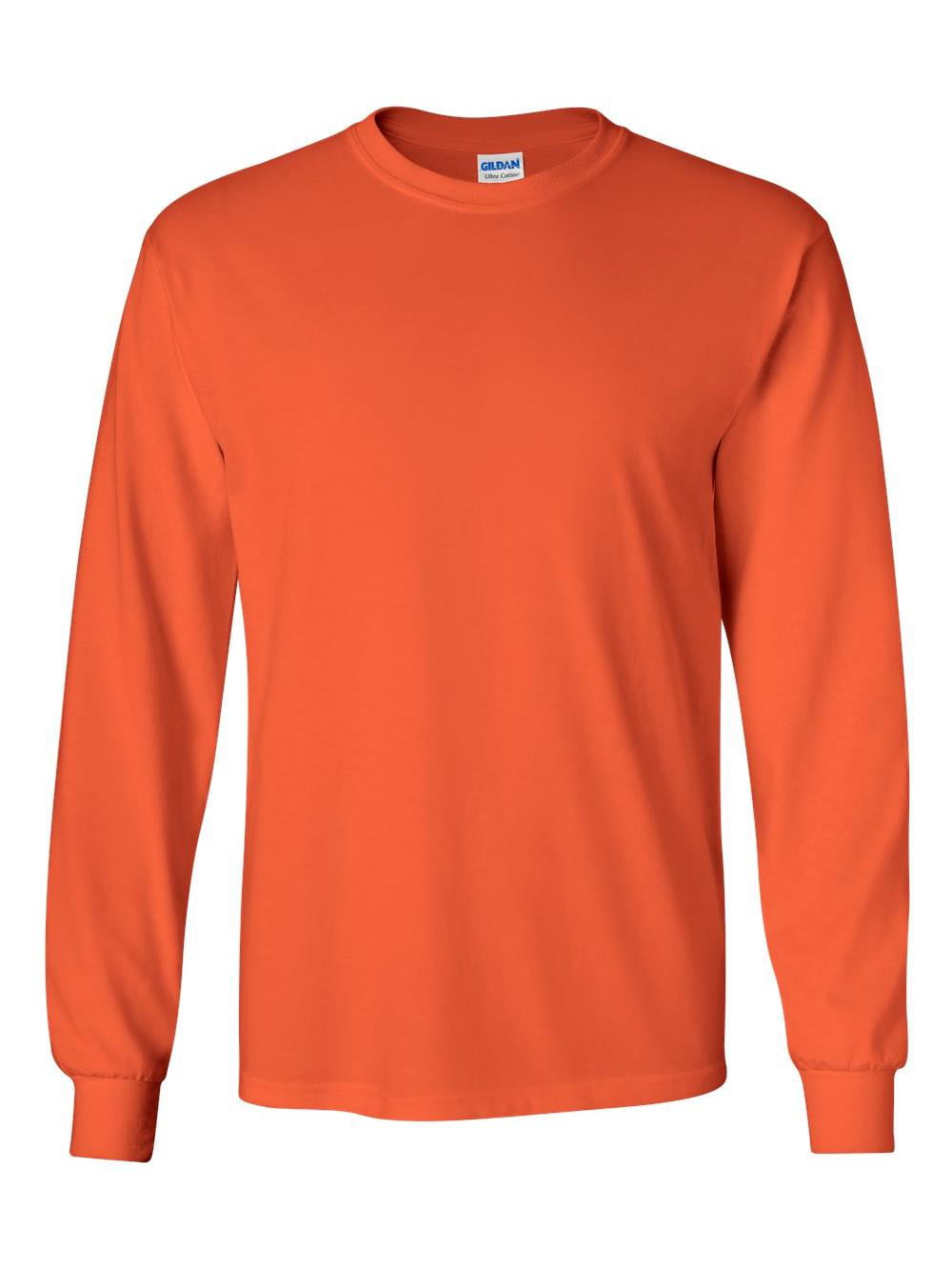 Gildan - Gildan T-Shirts - Long Sleeve Ultra Cotton Long Sleeve T-Shirt ...