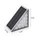 thumbnail image 5 of Lámpara De Paso De Luz Solar Lámpara Paquete de 2 luces de escalera LED antirrobo para decoración de patio de jardín al aire libre, 5 of 6