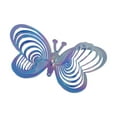 thumbnail image 6 of Metal 3D Butterfly Wind Spinner Hanging Wind Chime Outdoor Home Garden Decor, 6 of 6