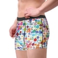 thumbnail image 3 of Kdxio Men's Boxer Briefs with Colorful Watercolor Dots Print - Comfortable and Breathable Underwear for Everyday Wear, 3 of 7