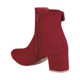 thumbnail image 2 of Botin Para Mujer CASTALIA Rojo Gamuza 246-75 CASTALIA  246-75, 2 of 2