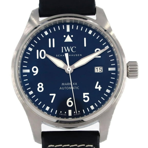 Pre-Owned IWC Pilot's Watch Mark XX IW328203 SS Wristwatch Automatic (Good)
