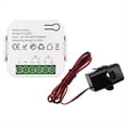 thumbnail image 1 of Monitor de Energía WiFi Tuya Smart Life Bidireccional de 1 Canal con Monitor de Aplicación CT Clamp, 1 of 7