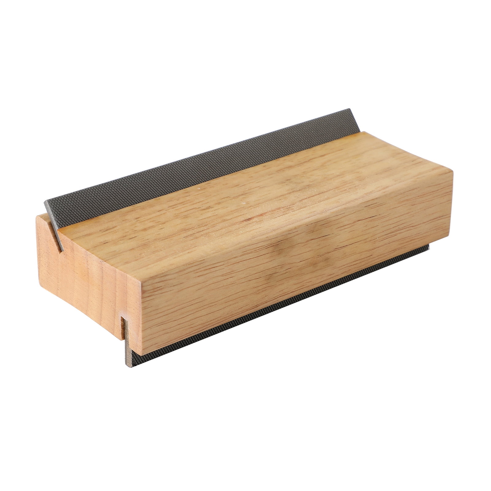 fret file Fret Muspor Guitar Fret End Dressing File Olive Wood 35/90 Degree Luthier File Tool Guitar Bass Fret End Dressing for Rounding Shaping and Deburring Frets Sprouts Guitar Fret