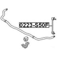 thumbnail image 2 of Febest FRONT STABILIZER LINK / SWAY BAR LINK # 0223-S50F OEM 54617-CG000, 2 of 2