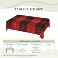 thumbnail image 6 of Rectangle Table Cloth, Scottish Clan Cunningham Tartan Plaid Resistant Washable Tablecloth Decorative Table Cover for Dining, Indoor and Outdoor, 6 of 6