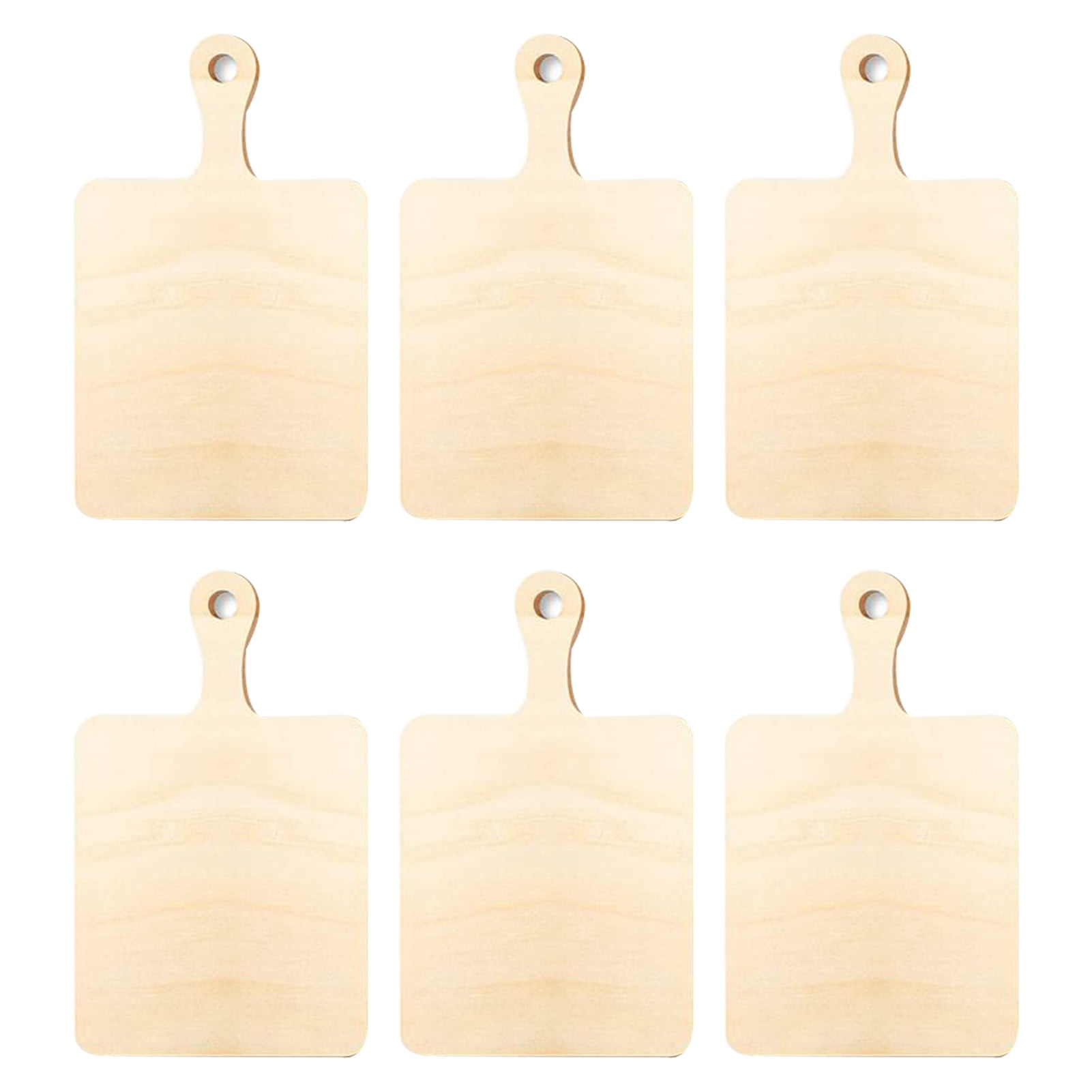 Mini Cutting Board Wooden Crafts With Handle Wooden Paddles - Temu