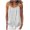*White, variant on VBVC Women's Cotton Linen Side Button Tank Top , Ladies' Spaghetti Strap Asymmetrical Blouse , Summer Vacation Casual Cami For Women ,Army Green,S-2XL