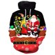 thumbnail image 3 of Sudadera con capucha y estampado 3D de Papá Noel para hombre y mujer, ropa divertida de Navidad, sudadera con capucha unisex para hombre y mujer, 3 of 5