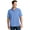 Carolina Blue, variant on Sport-Tek T474 Dri-Mesh Pro Polo, Mens Workout Shirts