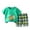 GreenA, variant on Fesfesfes Toddler Outfit Boys Summer Clothing Set Kids Short Sleeve Sets Cotton T shirt Summer Shorts Two piece Set 5 Years