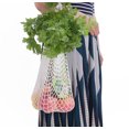 thumbnail image 2 of VerPetridure Reusable Fruit String Grocery Shopper Cotton Tote Mesh Woven Net Shoulder Bag, 2 of 2