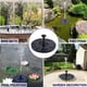 thumbnail image 5 of Fuente solar Bomba de agua solar Fuente flotante solar monocristalina de 1,4 W Bomba de fuente solar fácil de usar para jardín Patio Estanque de pájaros Piscina y estanque, 5 of 5