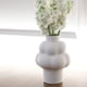 thumbnail image 3 of Jarrón para flores secas, arreglo floral, jarrones decorativos para sala de , dormitorio, cocina, oficina, decoración de escritorio blanco Macarena floreros decorativos, 3 of 8
