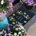 thumbnail image 5 of Lemon Decorative Welcome Doormat Colorful Spring/Summer Cute Floral Indoor Outdoor Non-Slip Door Mat Home Entryway Farmhouse Decor Front Rug for Outside Porch Entrance 30" x 17",Our Happy Place, 5 of 6