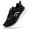 Black, variant on FitVille Mens Walking Shoes Wide Width Lightweight Men’s Wide Athletic Sneakers (Black, 11 x-Wide)