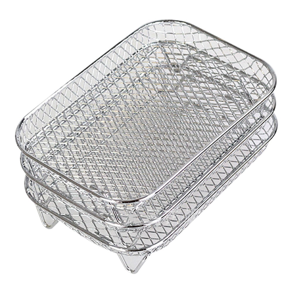 Air Fryer Rack for Ninja Dual Air Fryer, 3Layer Food Dehydrator Rack