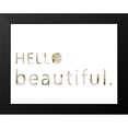 thumbnail image 2 of Goldberger, Jennifer 14x12 Black Modern Framed Museum Art Print Titled - Positive Mantra IV, 2 of 5