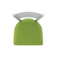 thumbnail image 3 of 410 Jackie 30" Swivel Bar Stool with Anodized Nickel Finish and Canter Kiwi Green Seat, 3 of 4