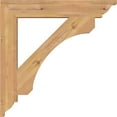 thumbnail image 3 of Ekena Millwork 3 1/2"W x 24"D x 24"H Legacy Traditional Smooth Bracket, Western Red Cedar, 3 of 4