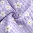 thumbnail image 5 of Hessimy Baby Boys' and Toddler Long Sleeve Top and Pants Snug Fit Cotton Pajama Sleepwear Set Toddler Girl Boy's pajama bottoms(Purple,18-24 Months), 5 of 7