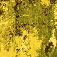 thumbnail image 1 of Ahgly Company Indoor Square Abstract Yellow Modern Area Rugs, 7' Square, 1 of 4