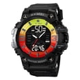 thumbnail image 2 of Men's Sport Digital Watch with Stopwatch and LED Light, Multifunctional Waterproof Student Wristwatch Featuring Alarm, Calendar and 12/24H Mode for Running, School and Everyday Casual Use, 2 of 5