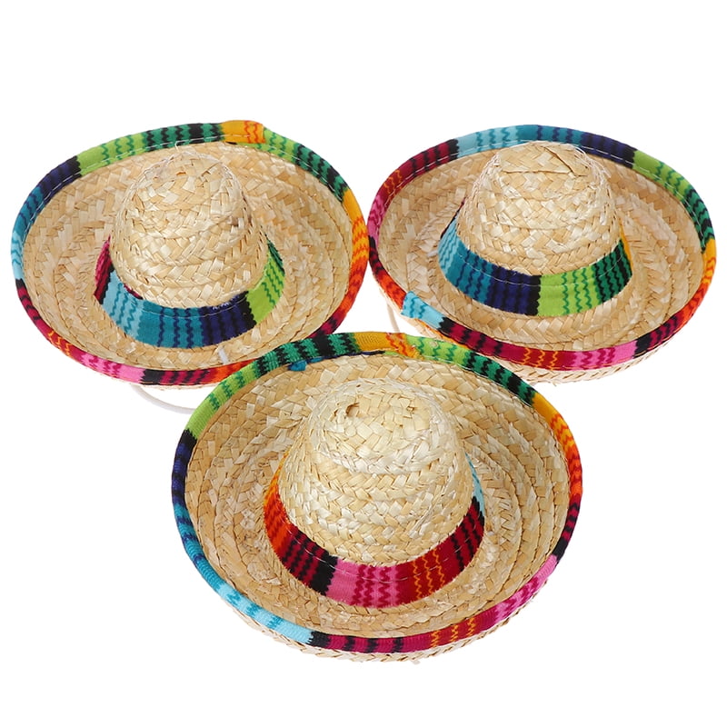 Way to Celebrate Sombrero Party Hats, 4 