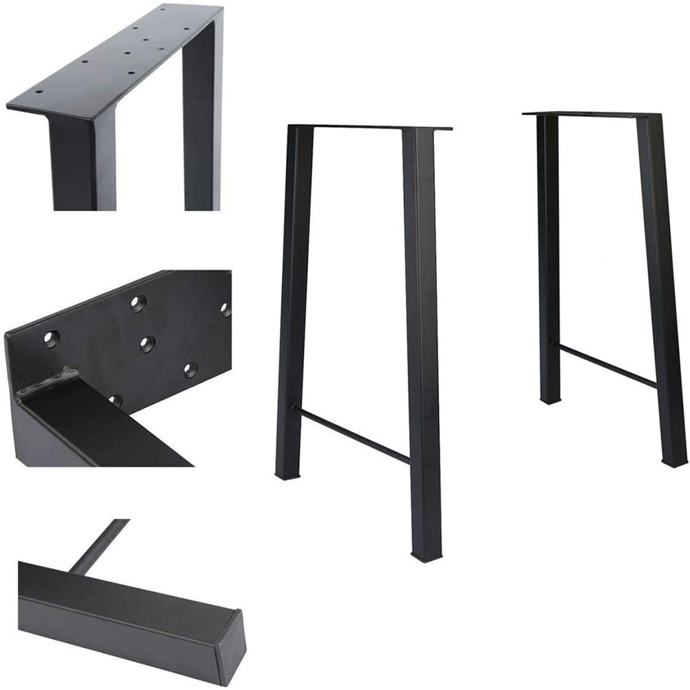 TcHome 40 inch bench table legs Set of 2 furniture legs Bench legs