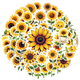 thumbnail image 6 of cartoon Sunflower Theme Stickers, Waterproof Sunflower Theme Sticker for Water Bottle Laptop Phone Cases Planner Skateboard Luggage Helmet Party Favor Decor, Ideal for Adults Teens Teacher Rewards, 6 of 8