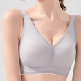 thumbnail image 4 of Lixiuxyad Sports Bras for Women with Support Plus Size Thin Underwire Bra For Women, 4 of 6