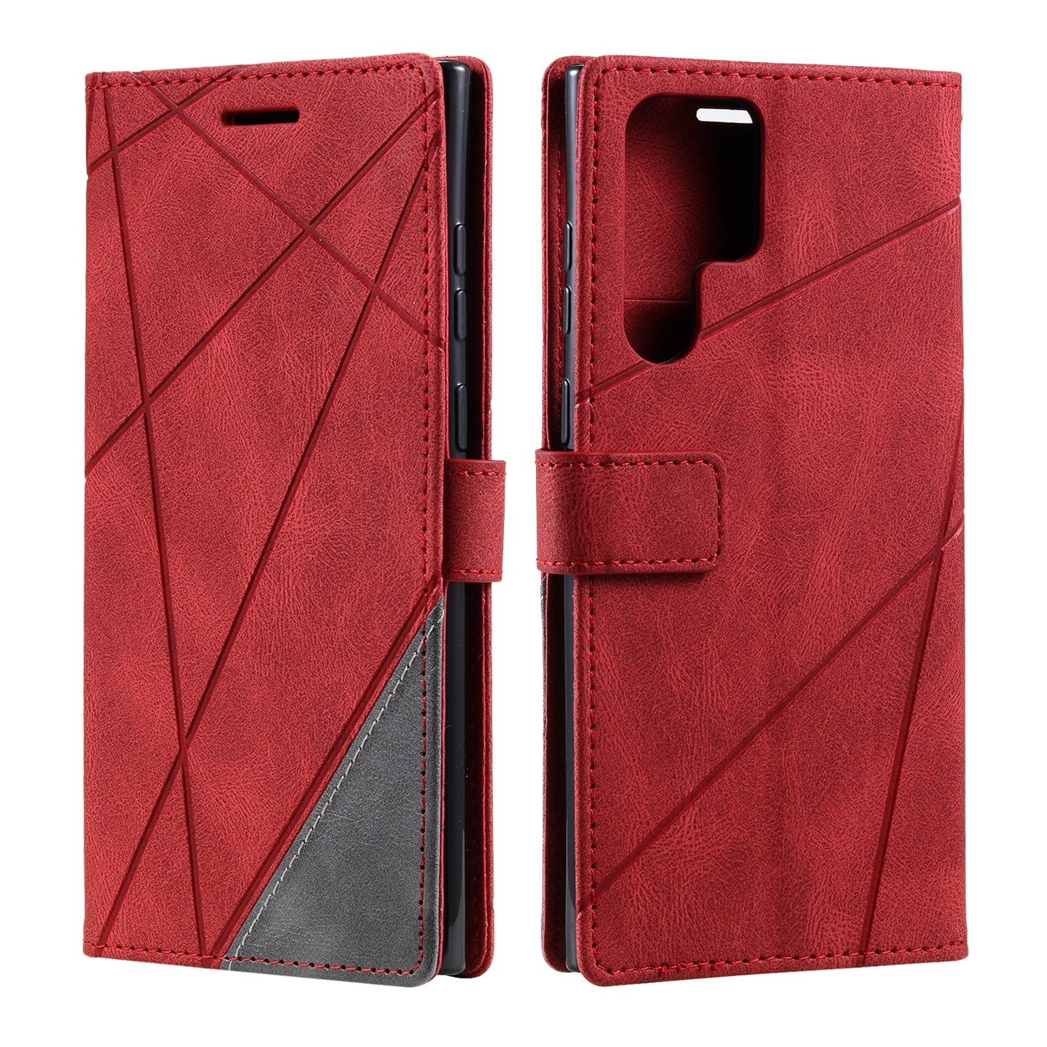 Samsung Galaxy A60 Flip Case Cover for Samsung Galaxy A60 Leather Premium Business Card Holders Kickstand Wallet Cover Flip Cover 