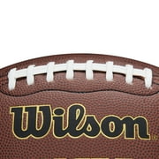 Wilson NCAA Reaction Recreational Football - Brown, PeeWee Size (Ages 6-9)