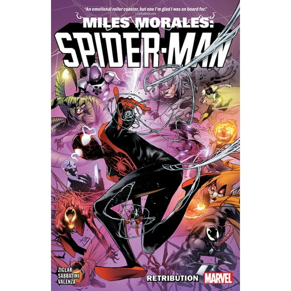 Miles Morales: Spider-Man Miles Morales: Spider-Man by Cody Ziglar Vol. 4 - Retribution, (Paperback)