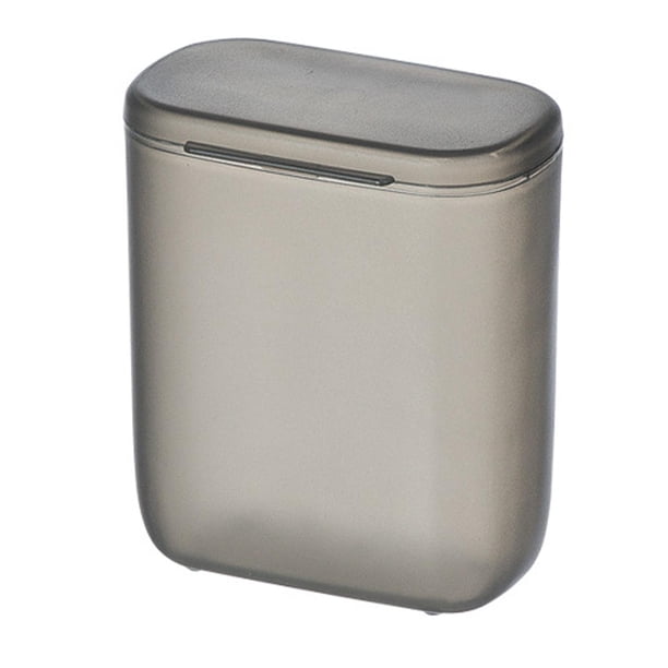 Caja de almacenamiento de cables de datos transparente, soporte para cables, estuche para gestión de cables gris mate
