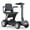 BLACK, variant on SKRT Foldable Mobility Scooter for Adults & Senior, 4 Wheels Powered Device for Travel, Lightweight and Portable, with LED Strip Light, Storage Bag, Charger Included, No Assemble required