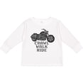 thumbnail image 3 of Inktastic Crawl Walk Ride Motorcycle Boys or Girls Long Sleeve Toddler T-Shirt, 3 of 5