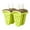 Green, variant on UttpKLBx Clearance Must Haves Watermelon Ice Popsicle Moulds With Handles Reusable Easy To Demould Drip-Proof Homemade Popsicle Ice Cream DIY Good Fruit Popsicle Holiday Gift for Kids (Orange)