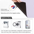 thumbnail image 2 of Dailycode Dishwasher Magnet Cover Magnetic Fridge Door Cover Home Kitchen Decor, Light Purple, 23"x 26", 2 of 6