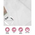 thumbnail image 6 of Black Grey Tulip Kitchen Dish Towels for Drying Dishes Set of 4, Flower Floral Modern Minimalist White Waffle Weave Microfiber Hand Tea Bathroom Towels Quick Dry & Absorbent Towel 12x12, 6 of 7
