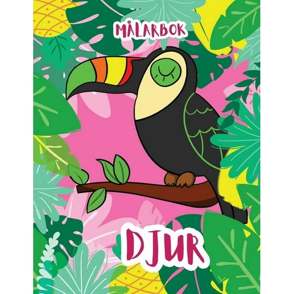 Djur: Målarbok (Paperback)